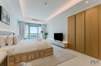 Apartment - Studio - 1 Bathroom for rent in Paramount Tower Hotel  and  Residences - Business Bay - Dubai
