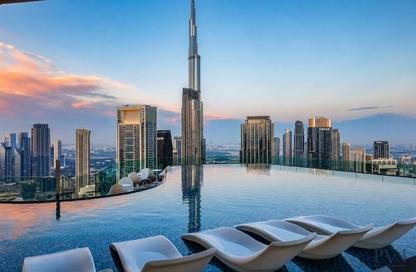 Apartment - Studio - 1 Bathroom for rent in Paramount Tower Hotel  and  Residences - Business Bay - Dubai
