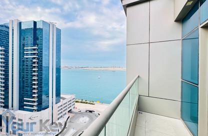 Apartment - 1 Bedroom - 2 Bathrooms for rent in Sea Face Tower - Shams Abu Dhabi - Al Reem Island - Abu Dhabi