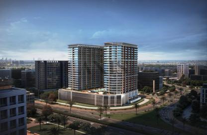 Apartment - 3 - 3 for sale in Binghatti Ghost - Dubai Healthcare City 2 - Al Jaddaf - Dubai Apartment - 3 - 3 for sale in Binghatti Ghost - Dubai Healthcare City 2 - Al Jaddaf - Dubai