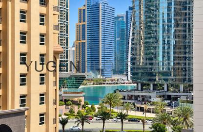Apartment - Studio - 1 for rent in Goldcrest Views 2 - JLT Cluster J - Jumeirah Lake Towers - Dubai
