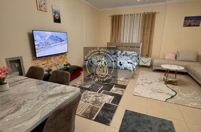Apartment - Studio - 1 Bathroom for rent in Jasmine Towers - Garden City - Ajman