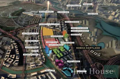 شقة - غرفة نوم - 2 حمامات للايجار في كريست غراندي - صبحا هارتلاند - مدينة الشيخ محمد بن راشد - دبي