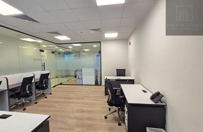 Business Centre - Studio - 1 for rent in The Prism - Business Bay - Dubai