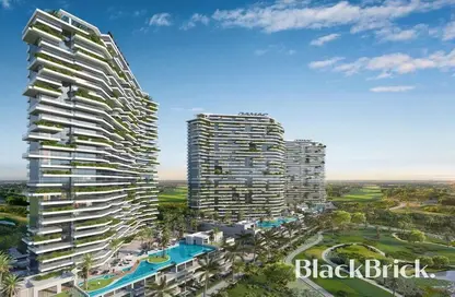 Apartment - 1 Bedroom - 2 Bathrooms for sale in Golf Greens 1 Tower A - Golf Greens 1 - Golf Greens - DAMAC Hills - Dubai