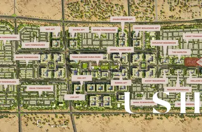 شقة - 2 غرف نوم - 2 حمامات للبيع في ذا مايفير - تاون سكوير - دبي