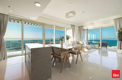 Apartment - 3 Bedrooms - 4 Bathrooms for sale in Grand Bleu Tower 1 - EMAAR Beachfront - Dubai Harbour - Dubai Apartment - 3 Bedrooms - 4 Bathrooms for sale in Grand Bleu Tower 1 - EMAAR Beachfront - Dubai Harbour - Dubai