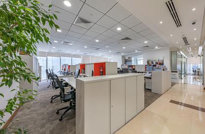 Office Space - Studio - 4 Bathrooms for rent in Vision Tower - Business Bay - Dubai