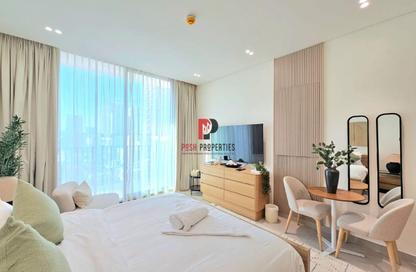 Apartment - Studio - 1 Bathroom for rent in Binghatti Aurora - District 12 - Jumeirah Village Circle - Dubai Apartment - Studio - 1 Bathroom for rent in Binghatti Aurora - District 12 - Jumeirah Village Circle - Dubai
