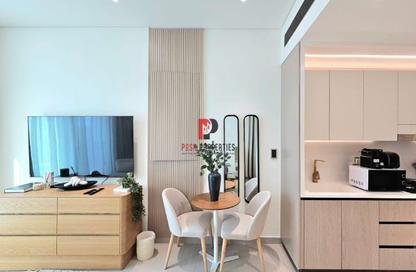 Apartment - Studio - 1 Bathroom for rent in Binghatti Aurora - District 12 - Jumeirah Village Circle - Dubai Apartment - Studio - 1 Bathroom for rent in Binghatti Aurora - District 12 - Jumeirah Village Circle - Dubai