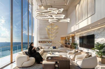 Apartment - 3 Bedrooms - 4 Bathrooms for sale in Al Ghaf Tower - Al Khan - Sharjah