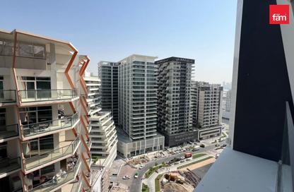 Apartment - Studio - 1 for rent in Binghatti Ghost - Dubai Healthcare City 2 - Al Jaddaf - Dubai