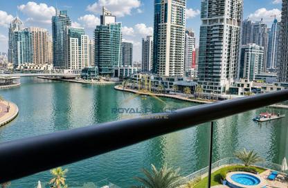 Apartment - 1 Bedroom - 2 Bathrooms for rent in JAM Marina Residence - Dubai Marina - Dubai