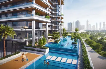 شقة - 1 حمام للبيع في بن غاطي هيل سايد - حديقة دبي العلميه - دبي