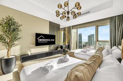 Apartment - 1 Bedroom - 2 Bathrooms for rent in Paramount Tower Hotel  and  Residences - Business Bay - Dubai