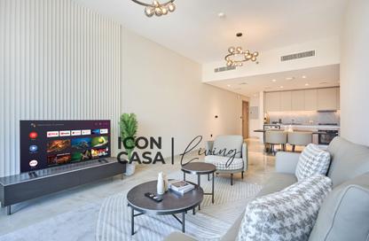 Apartment - 1 - 2 for rent in Lusail Residence - District 13 - Jumeirah Village Circle - Dubai