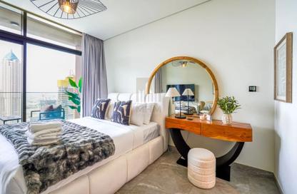Apartment - Studio - 1 Bathroom for rent in Peninsula One - Peninsula - Business Bay - Dubai