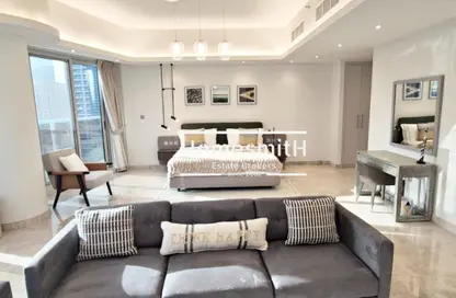 Penthouse - 5 Bedrooms - 7 Bathrooms for rent in Orra Harbour Residences and Hotel Apartments - Dubai Marina - Dubai