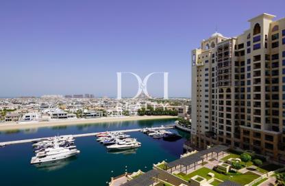 Apartment - 2 Bedrooms - 4 Bathrooms for rent in Marina Residences 2 - Marina Residences - Palm Jumeirah - Dubai
