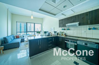 Apartment - 1 Bedroom - 2 Bathrooms for rent in Bay Central Tower Central - Bay Central - Dubai Marina - Dubai