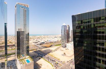 Office Space - Studio - 1 Bathroom for rent in The Prism - Business Bay - Dubai