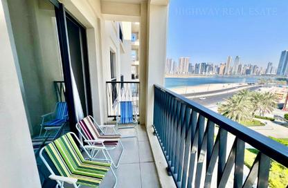 Apartment - 2 Bedrooms - 2 Bathrooms for rent in Cyan Beach Residence - Maryam Island - Al Khan - Sharjah