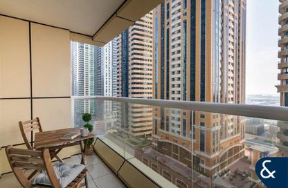 Apartment - 1 Bedroom - 2 Bathrooms for rent in Sulafa Tower - Dubai Marina - Dubai