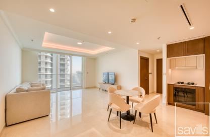 Apartment - 1 Bedroom - 2 Bathrooms for rent in Palace Beach Residence Tower 1 - Palace Beach Residence - EMAAR Beachfront - Dubai Harbour - Dubai
