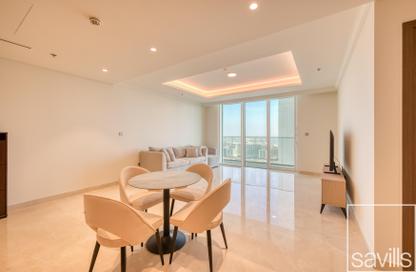شقة - غرفة نوم - 2 حمامات للايجار في برج Palace Beach ريزيدنس 1 - بالاس بيتش ريزيدنس - إعمار بيتشفرونت - دبي هاربور - دبي