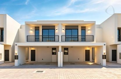 Townhouse - 3 - 3 for rent in Maha Townhouses - Town Square - Dubai