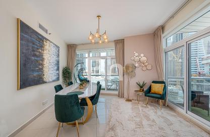 Apartment - 2 - 3 for rent in Bonaire Tower - Park Island - Dubai Marina - Dubai