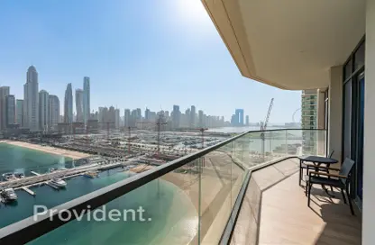 شقة - 2 غرف نوم - 2 حمامات للبيع في برج Marina Vista 1 - مارينا فيستا - إعمار بيتشفرونت - دبي هاربور - دبي