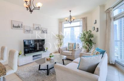 Apartment - 2 Bedrooms - 2 Bathrooms for rent in Burj Views C - Burj Views - Downtown Dubai - Dubai