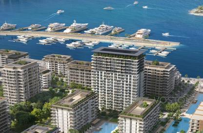 Apartment - 1 Bedroom - 2 Bathrooms for sale in Marina Views Tower 3 - Marina Views - Mina Rashid - Dubai