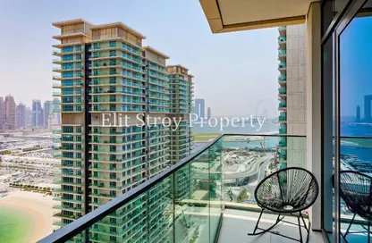 Apartment - 1 Bedroom - 1 Bathroom for rent in Beach Vista Tower 2 - Beach Vista - EMAAR Beachfront - Dubai Harbour - Dubai