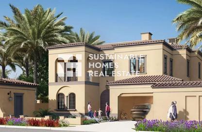 Villa - 5 Bedrooms - 6 Bathrooms for sale in Bloom Living - Zayed City (Khalifa City C) - Khalifa City - Abu Dhabi