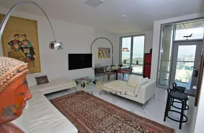 شقة - غرفة نوم - 2 حمامات للايجار في برج المنارة - الخليج التجاري - دبي