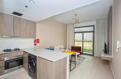 Apartment - 1 Bedroom - 2 Bathrooms for rent in Laya Heights - Dubai Studio City - Dubai