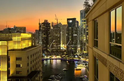Apartment - 3 Bedrooms - 5 Bathrooms for rent in Al Mass Tower - Emaar 6 Towers - Dubai Marina - Dubai