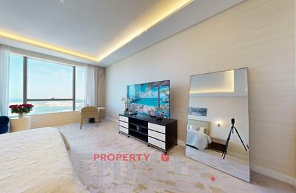 Apartment - Studio - 1 Bathroom for rent in The Palm Tower - Palm Jumeirah - Dubai