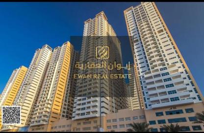 Apartment - 2 Bedrooms - 3 Bathrooms for rent in Ajman One Towers - Al Sawan - Ajman