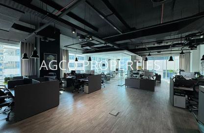 Office Space - Studio - 1 Bathroom for rent in Bay Square Building 6 - Bay Square - Business Bay - Dubai