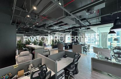 Office Space - Studio - 1 Bathroom for rent in Bay Square Building 6 - Bay Square - Business Bay - Dubai
