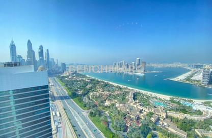Apartment - 2 - 3 for rent in Palm View - Dubai Media City - Dubai