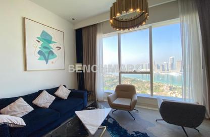 Apartment - 2 - 3 for rent in Palm View - Dubai Media City - Dubai