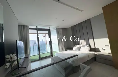 دوبلكس - غرفة نوم - 2 حمامات للايجار في فندق ومساكن إس إل إس دبي - الخليج التجاري - دبي