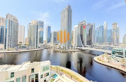 Apartment - 2 - 3 for rent in Time Place Tower - Dubai Marina - Dubai
