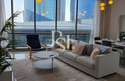 شقة - غرفة نوم - 2 حمامات للايجار في 4 برج الاتحاد - أبراج الاتحاد - شارع الكورنيش - أبوظبي