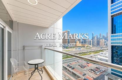 Apartment - Studio - 1 Bathroom for rent in Global Lake View - JLT Cluster E - Jumeirah Lake Towers - Dubai