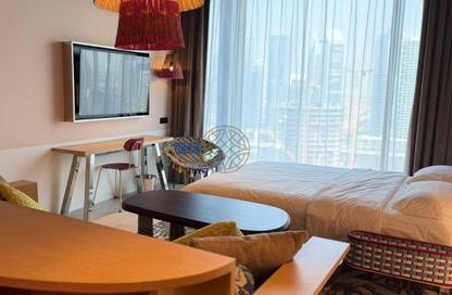 Apartment - Studio - 1 Bathroom for rent in Mama Shelter Residences - Business Bay - Dubai